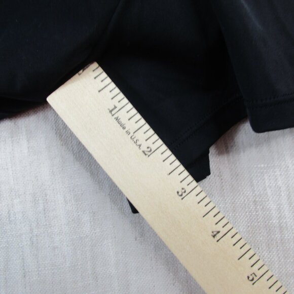 Swim Solutions Swim Shorts Womens‎ 18 Black Nylon Stretch Comfort Elastic Waist - Picture 12 of 15